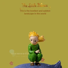 Diorama фигурка Маленького принца смола статуя стол украшение подарок миниатюрные бонсай Террариум с мхом DecorLe Petit Prince