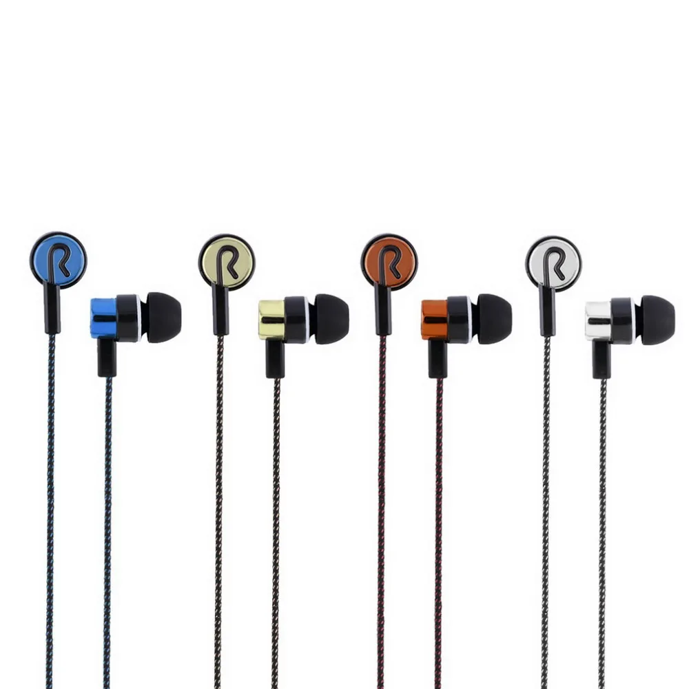 

Sports Running Noise Isolating Stereo 1.1M in-Ear 3.5mm Media Player Music Earphone Stereo Music Headphone 5 Colors Optional