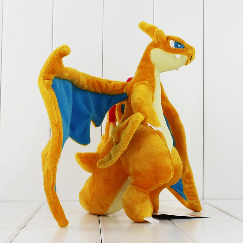 Мега Charizard плюшевые игрушки Charizard Y плюшевые куклы мягкие хорошее качество 9," 24 см