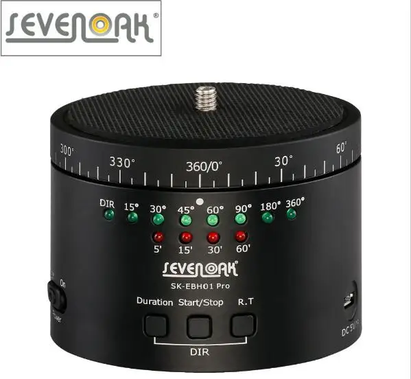 Sevenoak SK EBH01 PRO Electronic Ballhead 360 degree for DSLR Video Smartphones