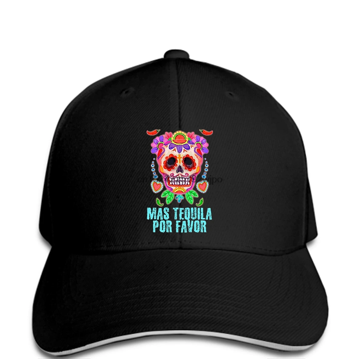 Tequila Skull cap Cinco De Mayo Funny Drunk Hot 2018 Summer Baseball