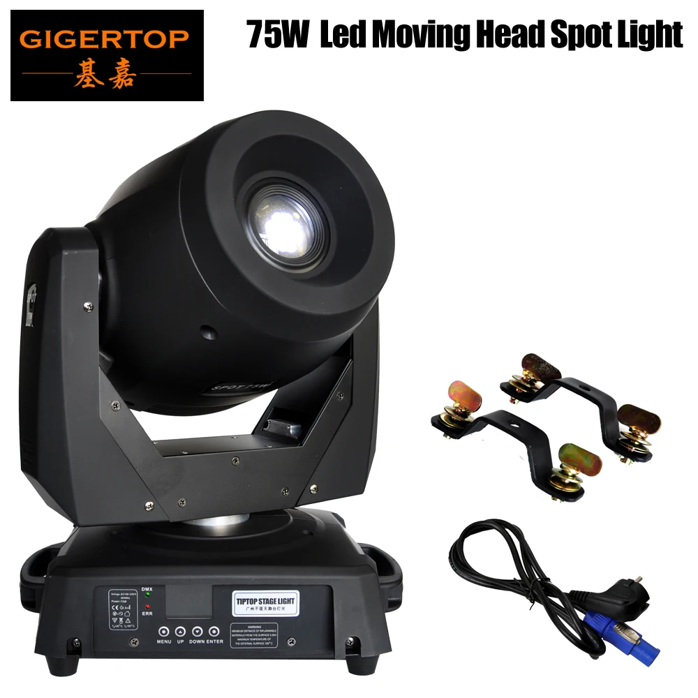 TP L606B Real 75W Gobo Projector / LED Mini Moving Head Gobo Light DMX