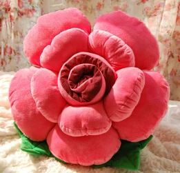 1 шт. 35 см маленькая розовая подушка, Автомобильная подушка, плюшевые игрушки, свадебное празднование дня рождения подарок для отправки детей и женщин - Цвет: mei hong