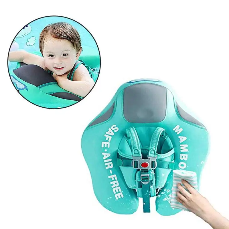 

Lying Swimming Ring Baby Infant Soft Solid Children Waist Float Ring Floats Pool Toys Swim Trainer Non-Inflatable Float