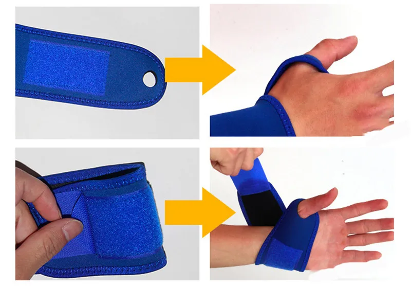Компрессионные защитные перчатки для рук, регулируемый бандажный ремень, анти-растяжение, поддержка запястья, спортивные тяжелая атлетика, перчатки для пауэрлифтинга