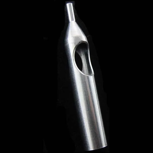

5PCS 15R 48mm Open Stainless Steel Tattoo Tips For Machine Gun Kit Supply OSST-JP15RT-5