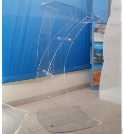 Customized Acrylic Podium Pulpit Lectern Church Clear plexiglass |