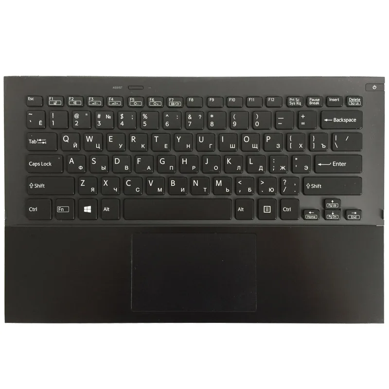 Русская клавиатура для sony Vaio SVP1321M2EB SVP1322M1EB SVP132A1CM RU Ноутбук сенсорная панель с