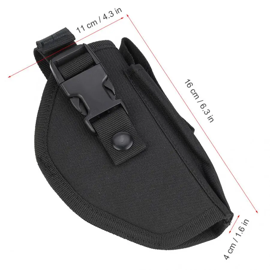 16*11*4cm Outdoor Handgun Holster Wear Resistant Holster Anti-Tear Waistband Holster Ultralight Hunting Equipment