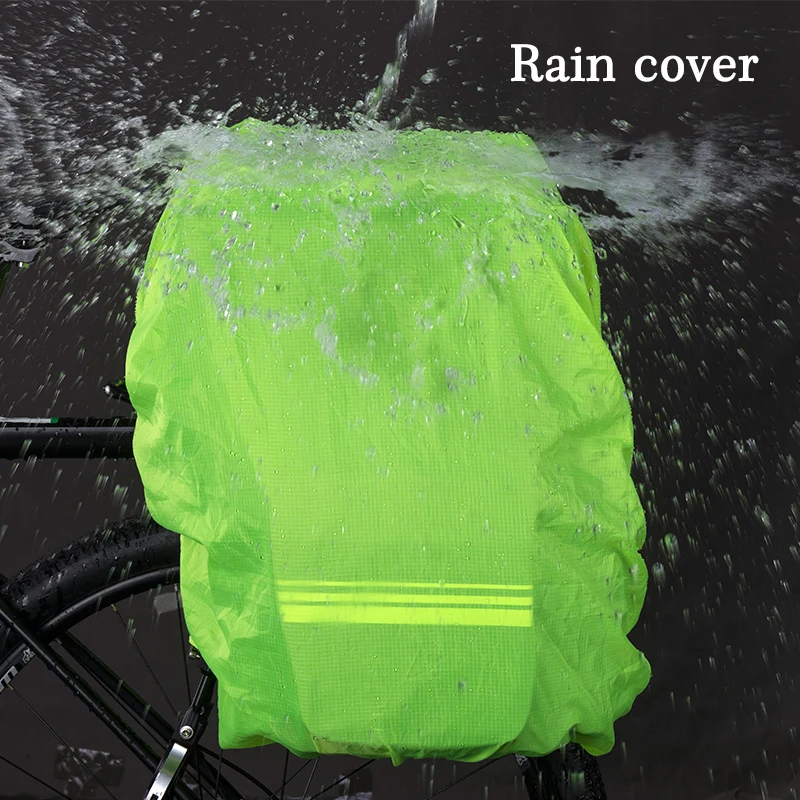 Excellent ROCKBROS 3 in 1 Waterproof Bicycle Bags Pannier 48L MTB Mountain Bike Rack Bag Bicycle Rear Seat Trunk Bag With Rain Cover 4 Excellent ROCKBROS 3 in 1 Waterproof Bicycle Bags Pannier 48L MTB Mountain Bike Rack Bag Bicycle Rear Seat Trunk Bag With Rain Cover 4