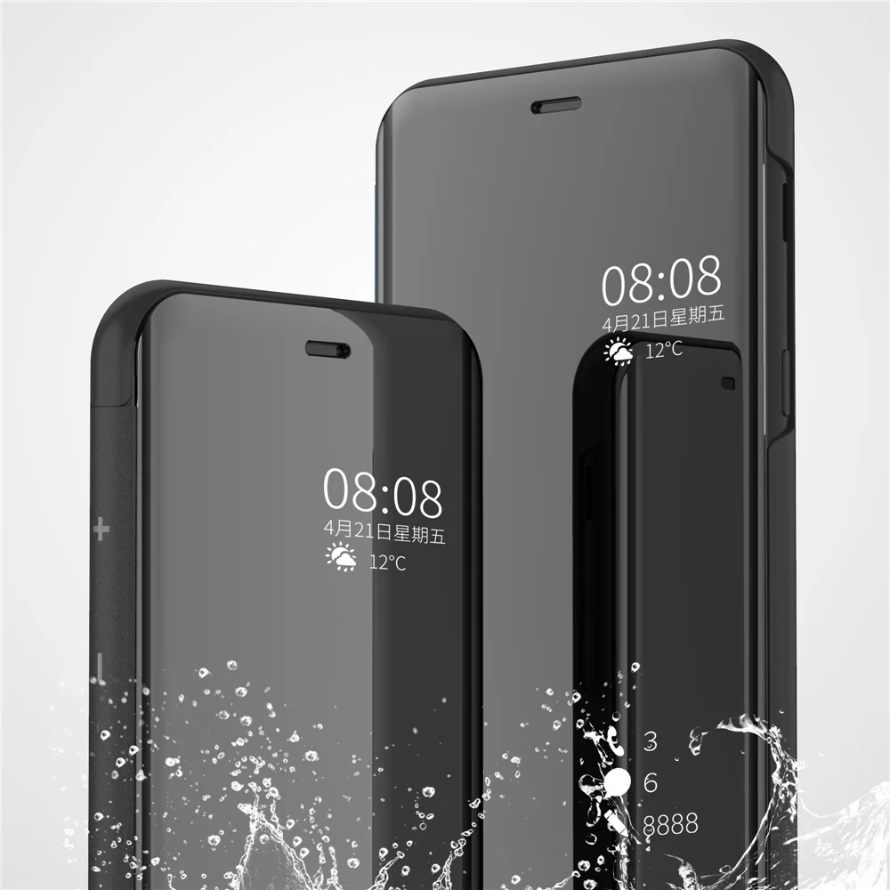 V11 Pro Fashion Smart Mirror Case For Vivo X23 X20 X21 Y85 Y83 Y75 Y79 Y69 Y71 Y97 V11i NEX View PU Leather Cover | Мобильные