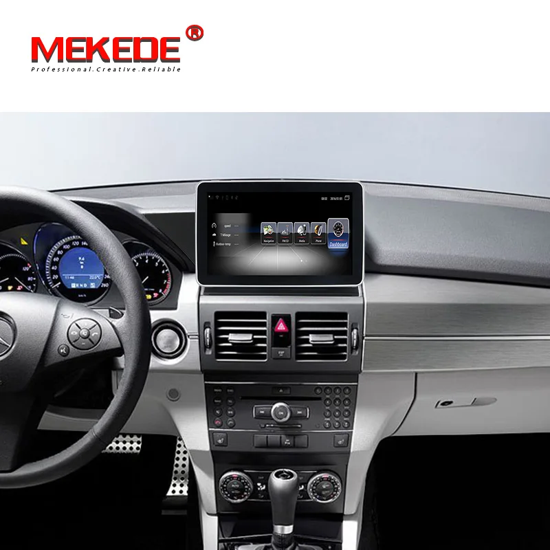 MEKEDE HD 3GB ram+ 32GBROM для Benz GLK Class X204 2008~ Android 7,1 автомобильный dvd-плеер gps аудио авто стерео Мультимедиа