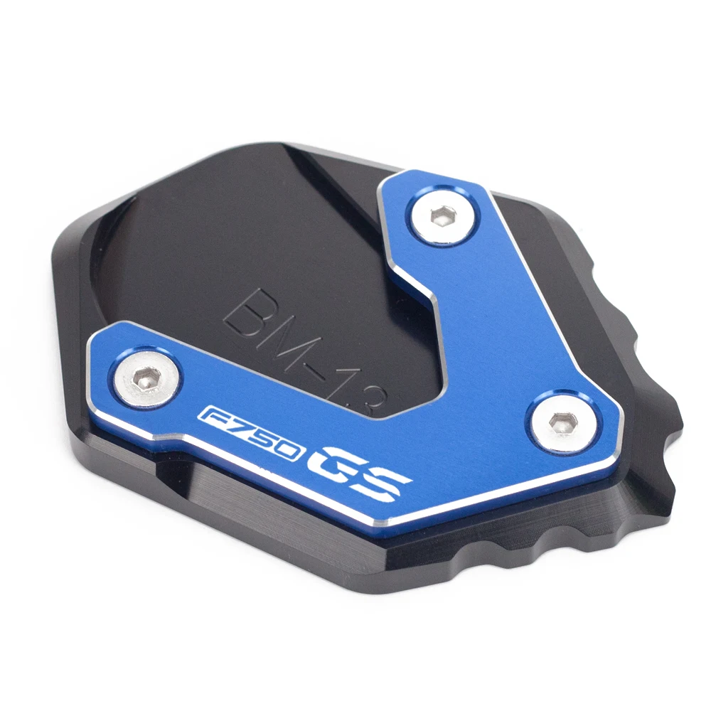 Kickstand Side Stand Extension Plate Pad For BMW F750GS F 750GS F750 GS F 750 GS 2018 2019 Motorcycle Enlarge Support Pad (10)