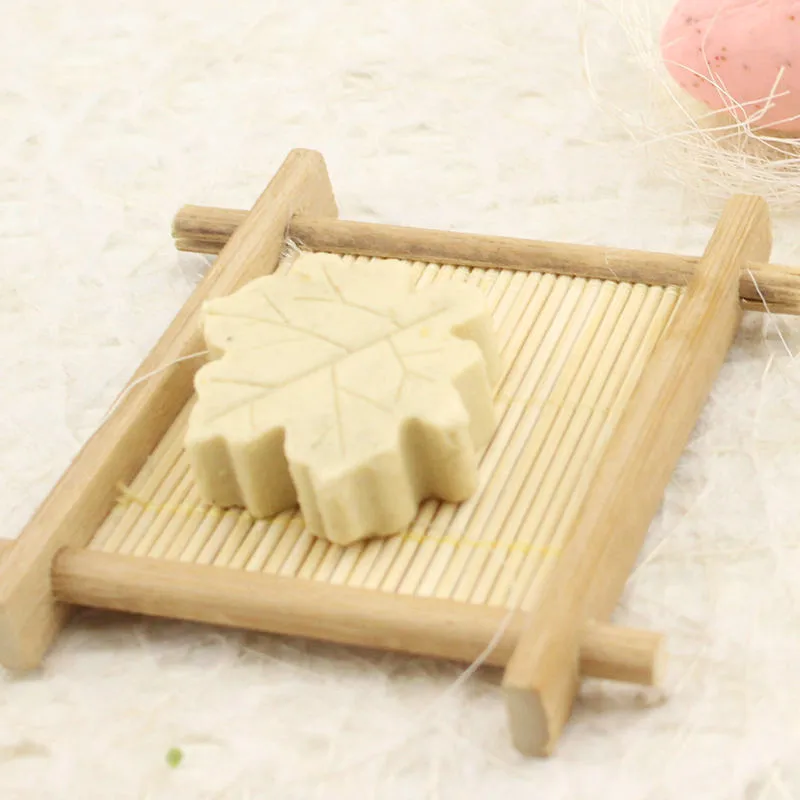

Wooden Natural Bamboo Soap Dish Tray Holder Storage Soap Rack Plate Box Container for Bath Shower Plate Bathroom#sw