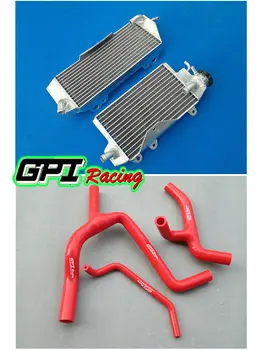 

GPI Aluminum radiator +Y hose FOR KAWASAKI KXF450 KX450F KX 450F 2010-2015 12 13