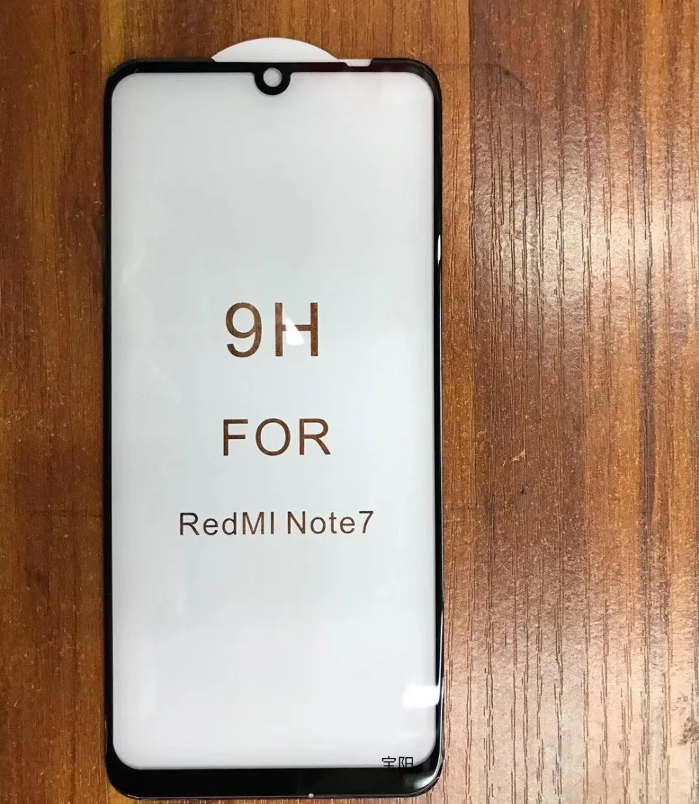 Новый Redmi Note 7 изогнутый полный клей для 8 pro Mi9 Lite Mi9T K20 MiA3 7A 6 Pro 5 PRO|Защитные стёкла и