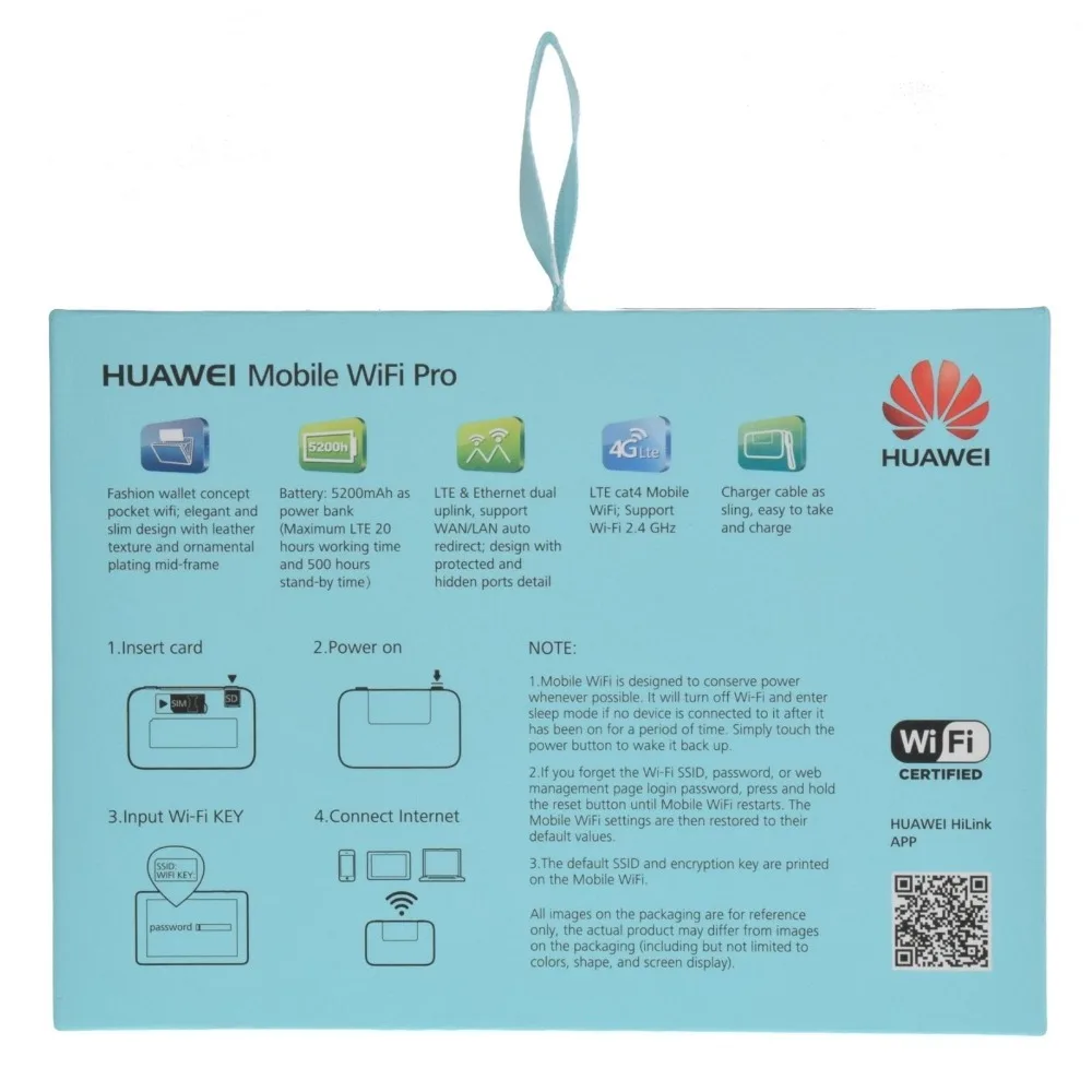 HUAWEI E5770s-320 4G LTE 150 Мбит/с мобильный WiFi Pro w/Ethernet порт и Банк питания