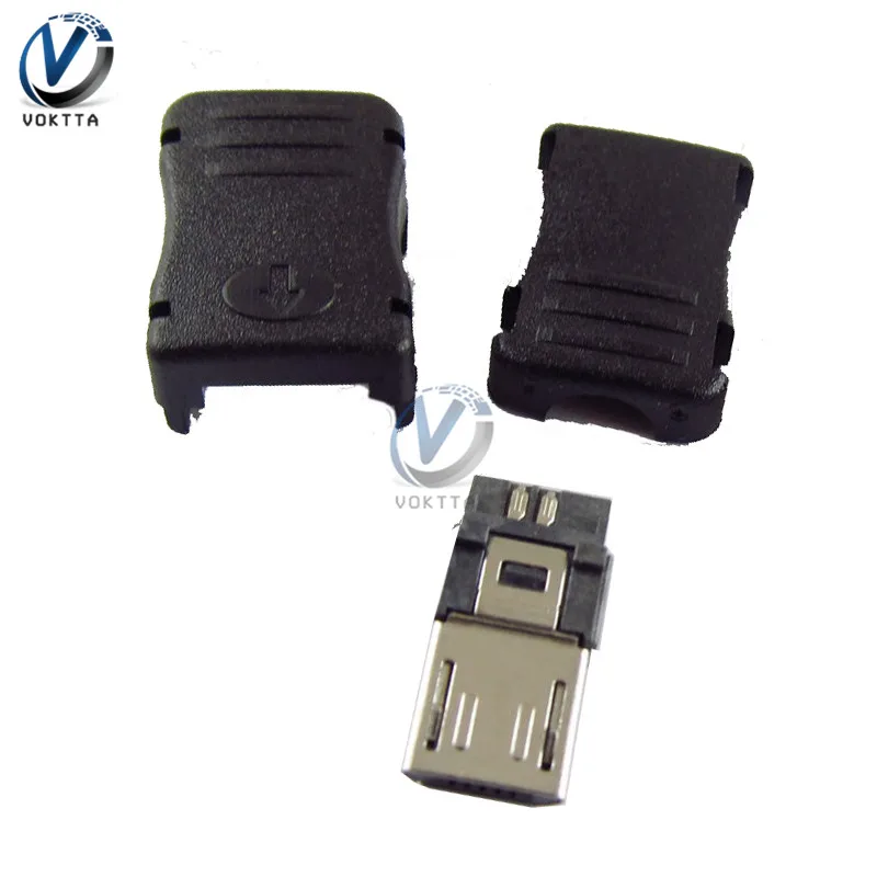10 шт./компл. DIY Micro USB сварочный Тип Папа 4 Pin 5 T порт штекер разъем 2 0 Type A
