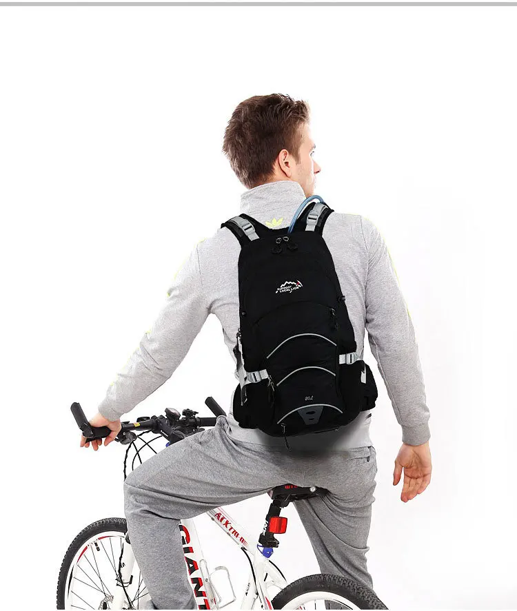 Flash Deal Bicycle Bag Cross Country Hiking Camping Traveling Backpack Waterproof Ultralight Reflective mtb Bike Bicycle Riding Cycling Bag 26