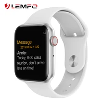 LEMFO Bluetooth Smart Watch Series 4 Heart Rate Monitor Smartwatch 44mm Case for android