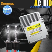 Buildreamen2 H1 H3 H7 H8 H9 H11 880 881 9005 9006 HB4 55 Вт HID Ксенона 6000 К Canbus Адаптер ПЕРЕМЕННОГО ТОКА Балласт Лампы Автомобиля Света фар