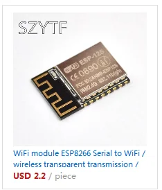 10 шт. ESP8266 серийный wifi модуль адаптер пластина относится к ESP-07, ESP-08, ESP-12