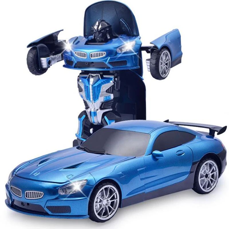 2In1 RC автомобиль трансформации робот спортивный модель роботы игрушки крутая