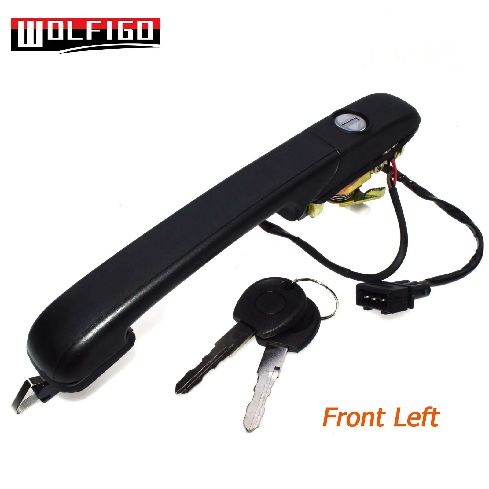 

WOLFIGO New 1 PC Outside Door Handle Front Rear Driver Passenger Left Right For VW Sedan Passat 3A0837207C,3A0837208C,3A0839205A