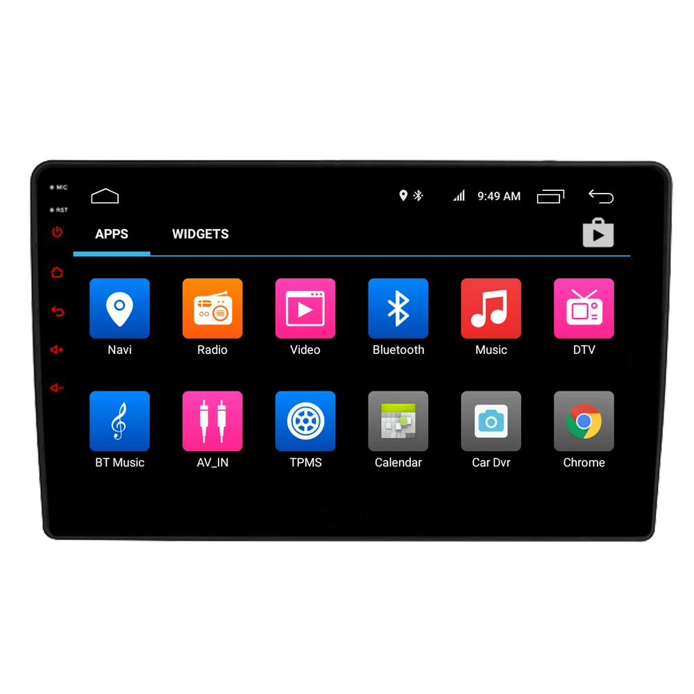 Cheap RoverOne Car Multimedia Player For Jeep Grand Cherokee 2008-2014 Android 9.0 Autoradio Bluetooth Radio Stereo GPS Navigation DSP 1