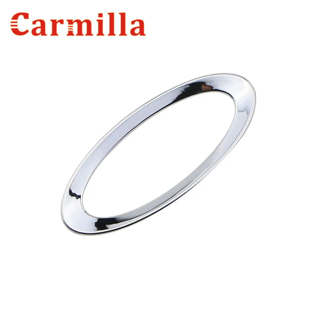 Carmilla руль логотип ST крышка наклейка для Ford New Fiesta Ecosport 2009 2010 2011 2012 2013 Аксессуары