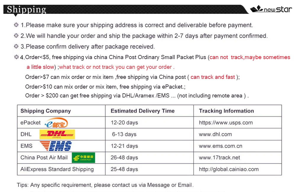 Shipping 5