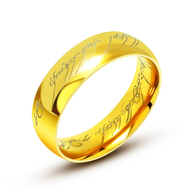 Кольца из нержавеющей стали для мужчин и женщин, титановое кольцо