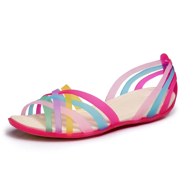 crocs colorful sandals