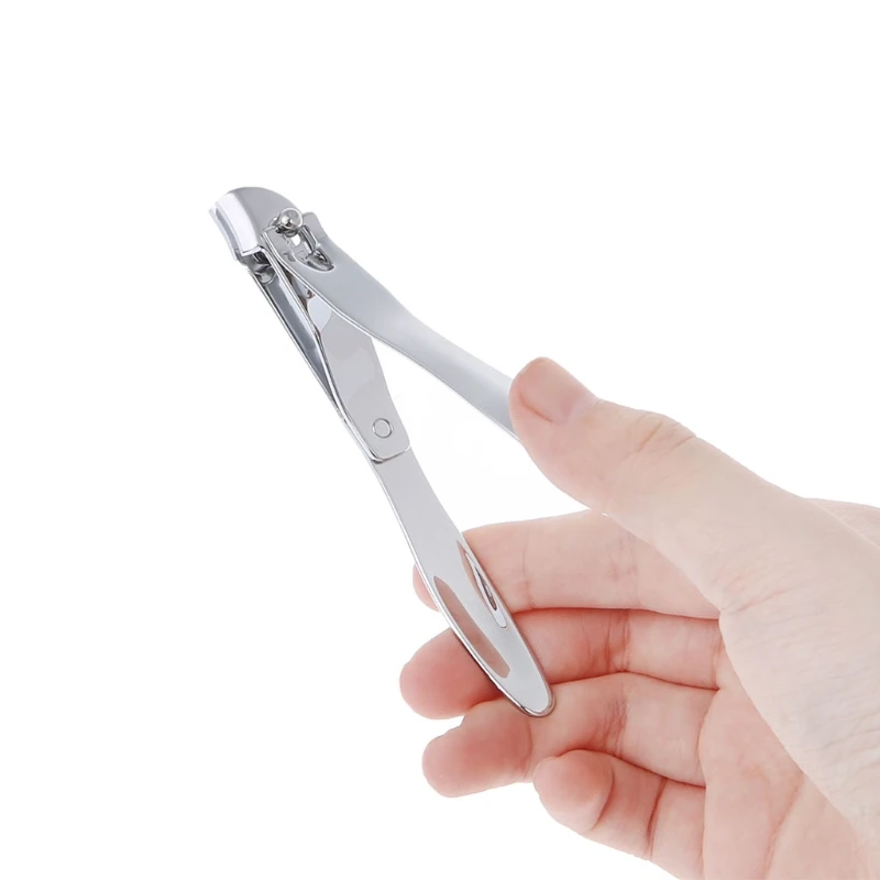 

Big Metal Slanted Edge Nail Cuticle Remover Cutter Nipper Clipper Pedicure Tool