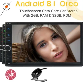 

Android 8.1 Car Radio Stereo 7 Inch Touch Screen GPS Navigation Bluetooth USB SD Player 2G DDR3 + 32G NAND Memory Flash for gps