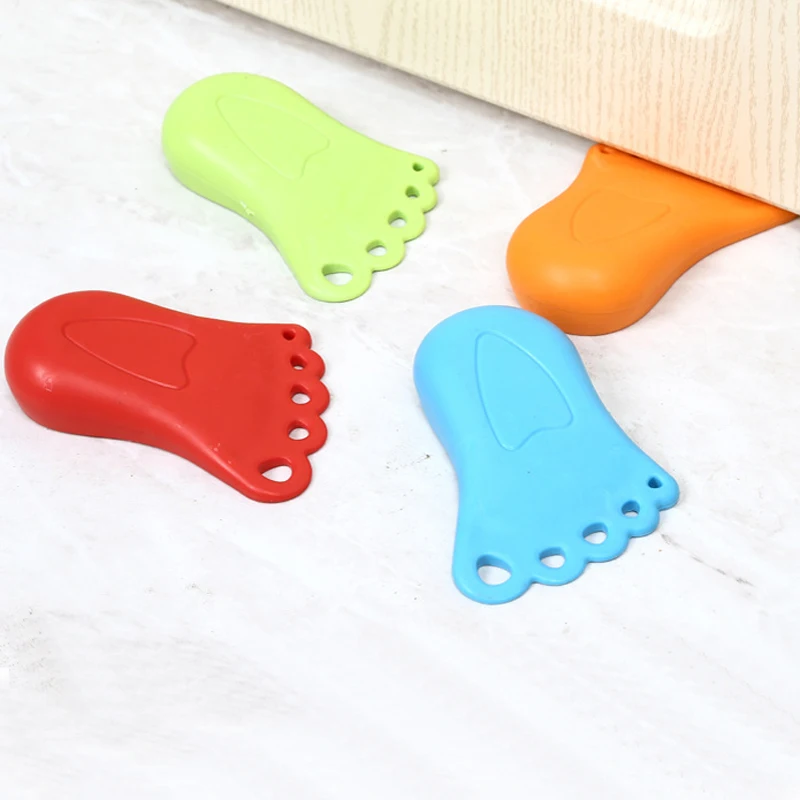 

Multicolor Door Stopper Baby Safety Protective Equipment Non-slip Sole Random Sale
