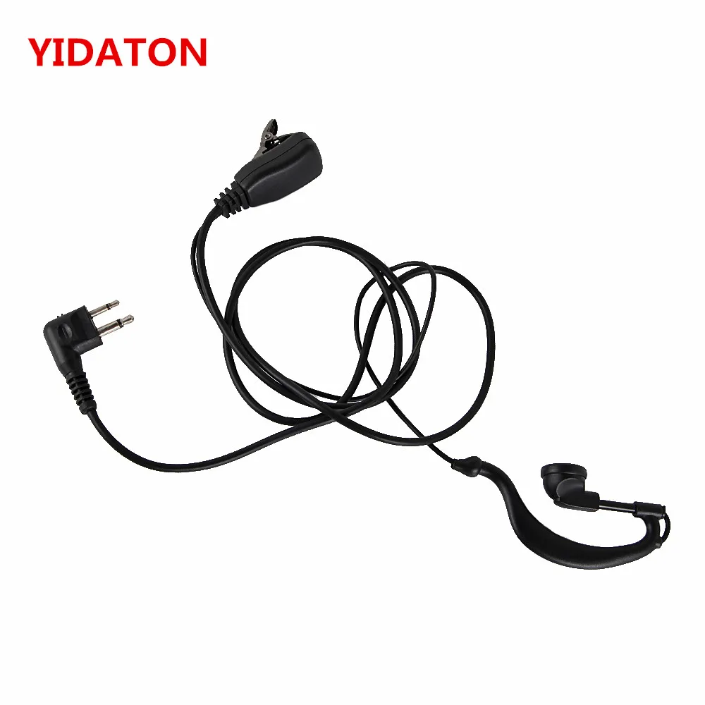 

for Motorola GP88 2 Pin G Shape Earpiece Headset GP300 GP308 GP2000 GP3688 CP040 EP450 PTX600 PRO1150 Sprit Series Walkie Talkie