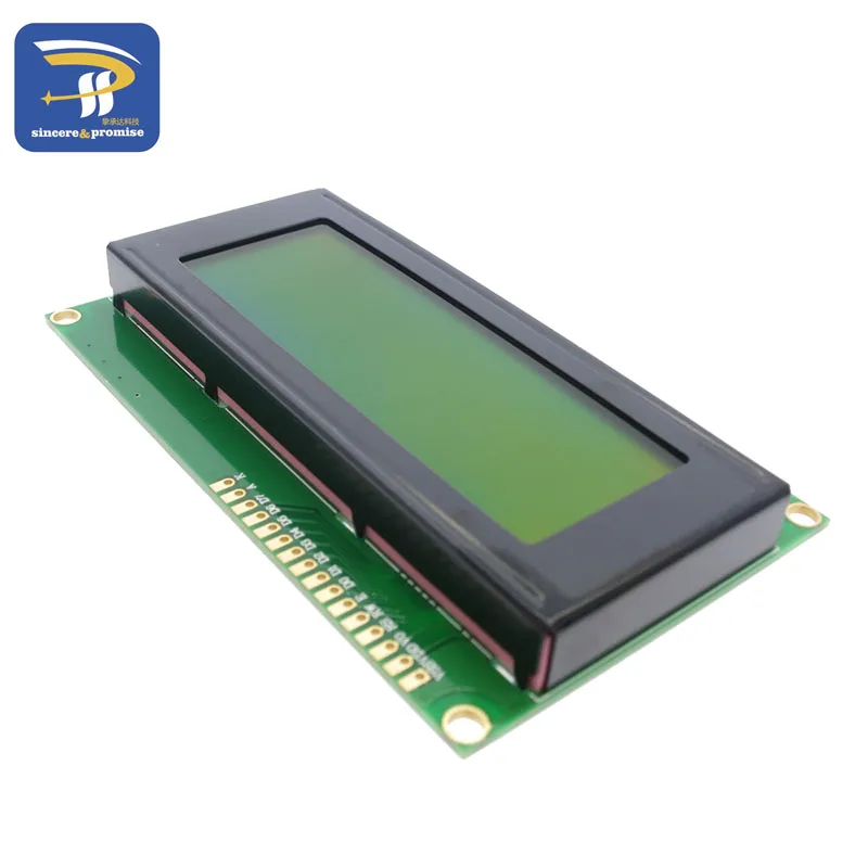 1 шт. ЖК плата 2004 20*4 lcd 20X4 5 V желто зеленый экран дисплей модуль для arduino|lcd module|lcd