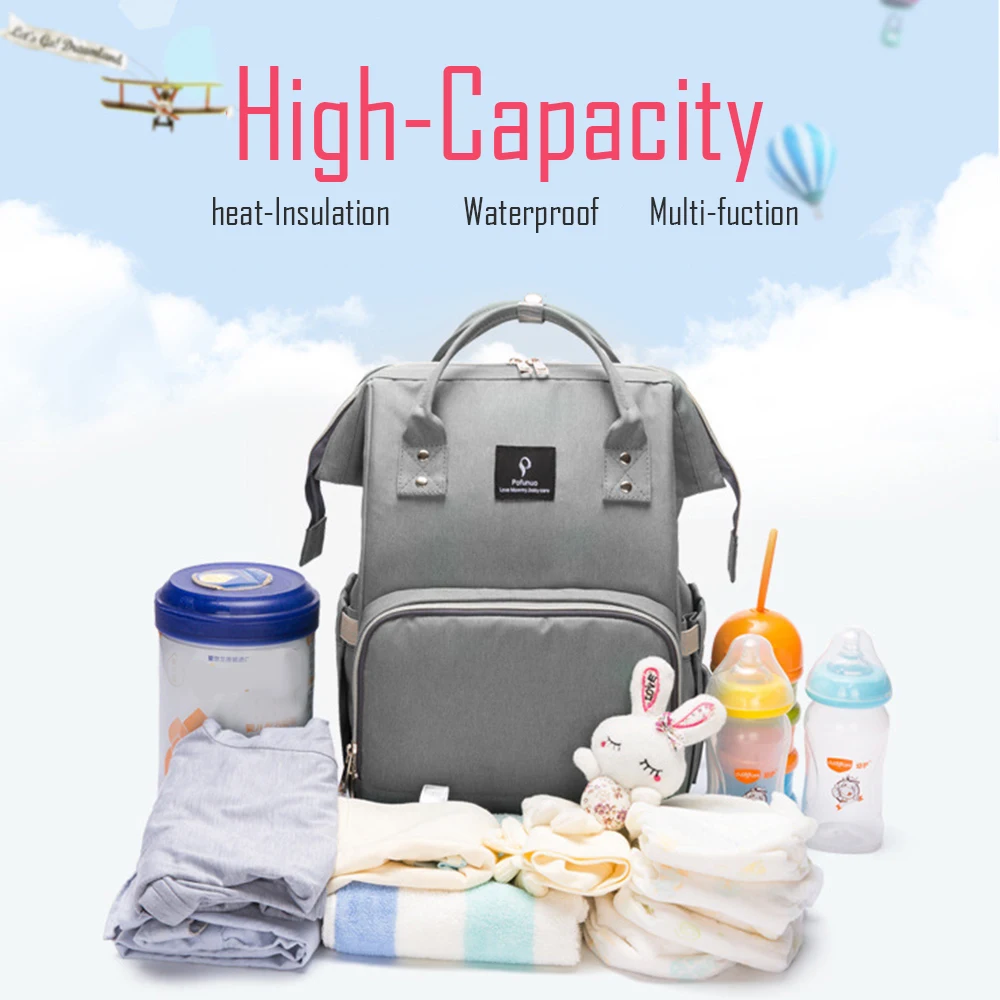 

Maternity Bag Backpack for mom Fashion White Patchwork Maternal Nappy Baby Care Bag Mommy Diaper Nursing Tote Bags 2018 New