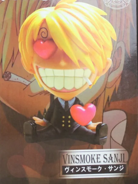 10cm One Piece Vinsmoke Sanji Action figure toys collection doll Christmas gift with box