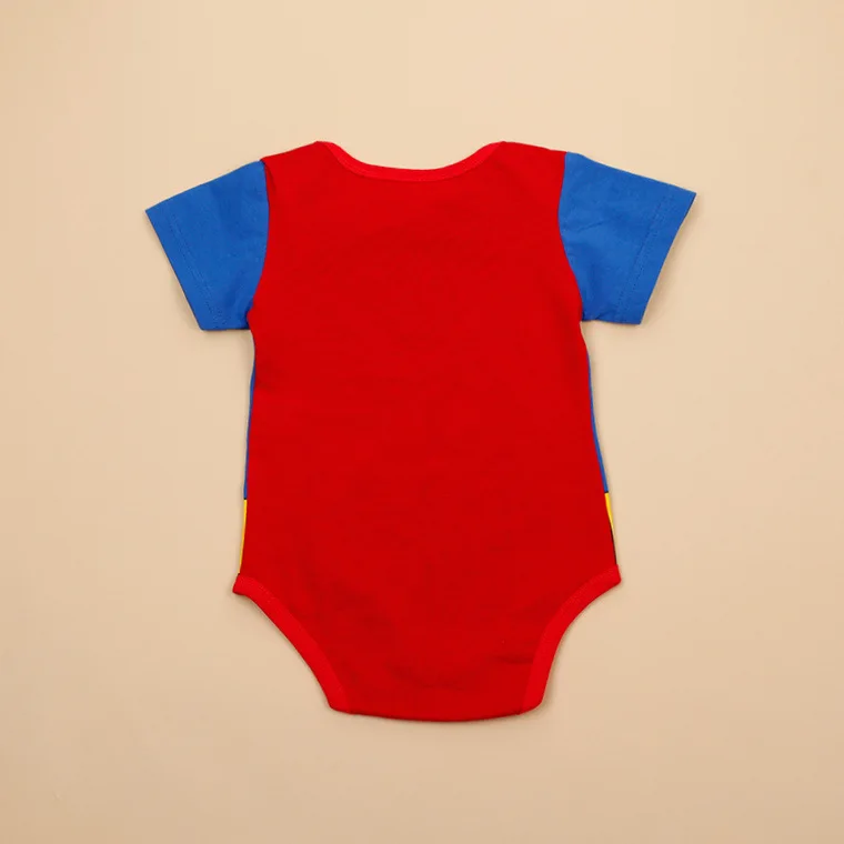 2020 New Arrival Baby Rompers Superman Baby boy girls jumpsuits Short Sleeve cotton Summer Baby clothes Rompers Blue Pink