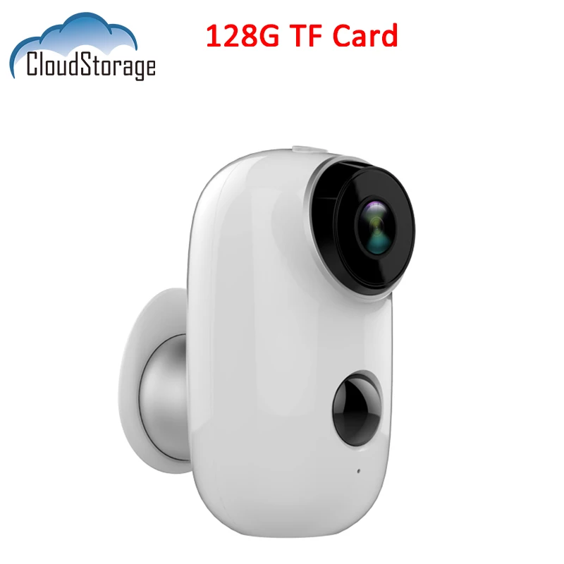  1080P 100% Wire-Free Rechargeable Wireless Cloud Storage Outdoor Security Battery Camera WiFi CCTV  - 32976205173
