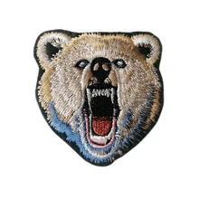 1 шт. креативные декоративные нашивки для одежды Fierce Bear с