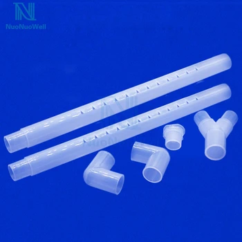 

NuoNuoWell 2PCS-Pack DIY 20MM Transparent Rain Pipe Aquarium Filter Tank Outflow Pipe Spray Rain Bar External