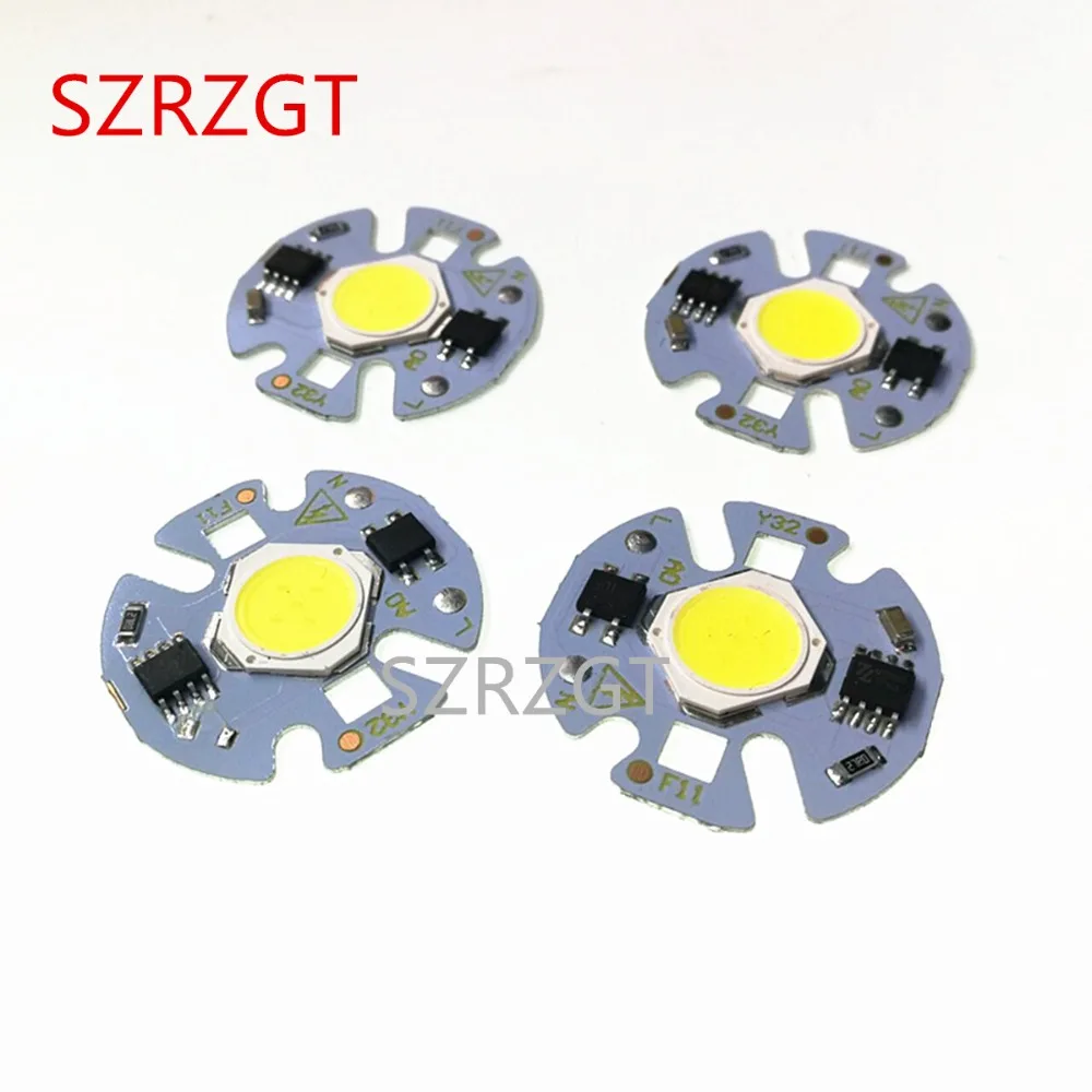 

LED COB Chip Lamp 3W 5W 7W 9W 220V Input Smart IC No Driver High Lumens For DIY LED Flood Light Downlight Spotlight 220V
