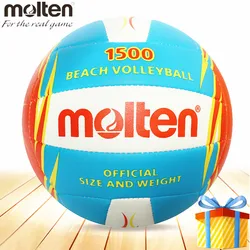 Molten volleyball ball voleibol beach V5B1500 games woman man training PU material size 5 pallavolo topu official bola de volei Molten volleyball ball voleibol beach V5B1500 games woman man training PU material size 5 pallavolo topu official bola de volei
