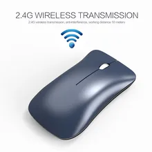 Мышь перезаряжаемая T23 1600 dpi оптическая беспроводная BT4.0 игровая мышь Механическая мышь для портативных ПК