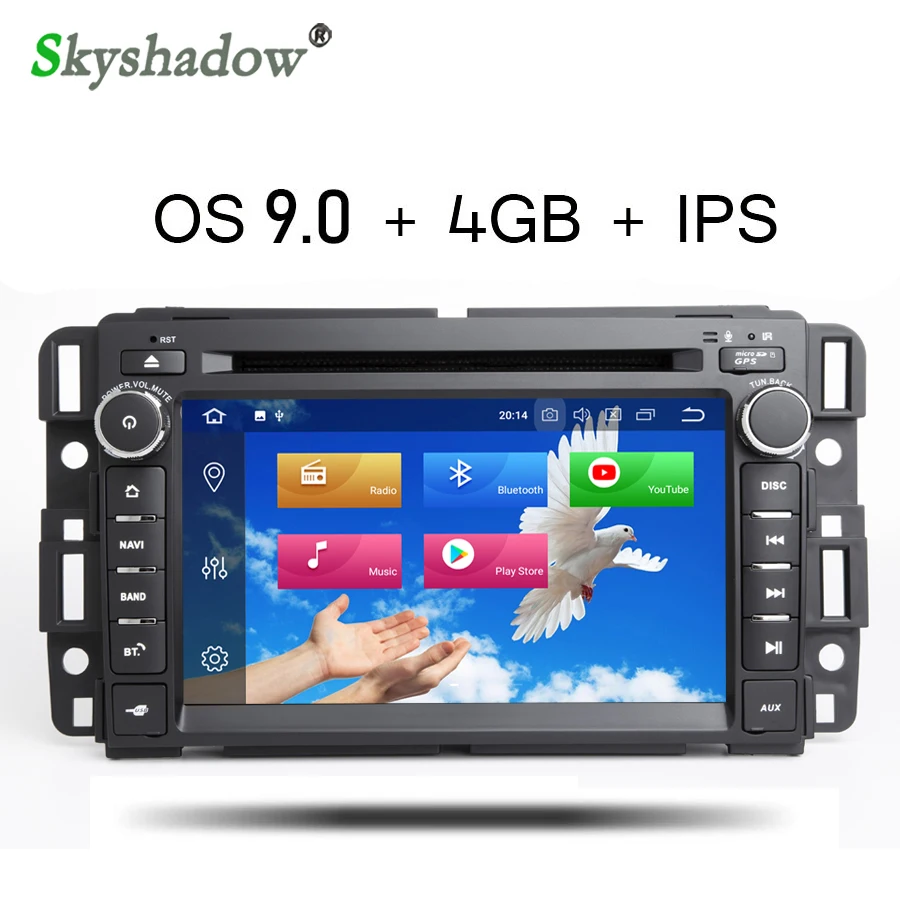 

DSP 1024*600 Octa Core Android 9.0 4G+32G Special Car DVD for GMC Acadia 2009-2011 & GMC Denali 2007-2012 & GMC Yukon 2007-2012