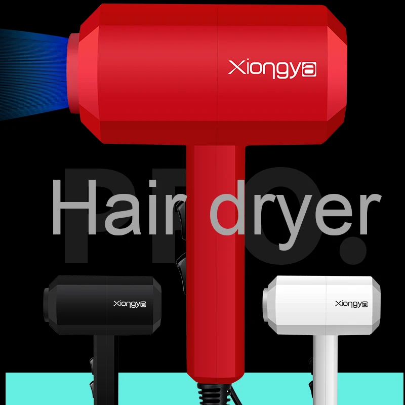 

High Power Electric Anion Hair Dryer Professional Home 1200W/1600W Cold / Hot Air Thermostatic Use Home Hair Salon Hotel Travel