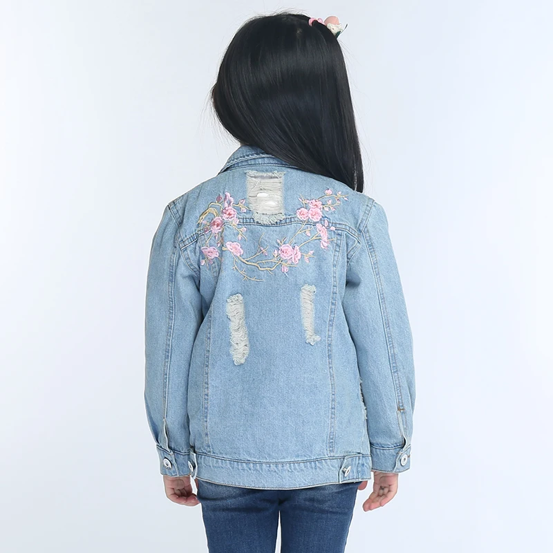 2 10 Years Girls Jackets Outerwear Coats Spring 2017 New Clothes For